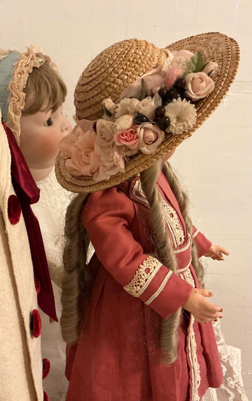 Puppen: WUNDERSCHÖNER ALTER PUPPENHUT – Gebraucht aus Zell LU von Silvermemory 7
