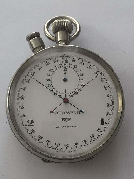 Heuer Microsplit 1/100Sec Jahrgang 1920 (D'occasion) à St. Margrethen ...