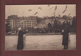 LAUSANNE - Ouchy - Les Mouettes - 1914