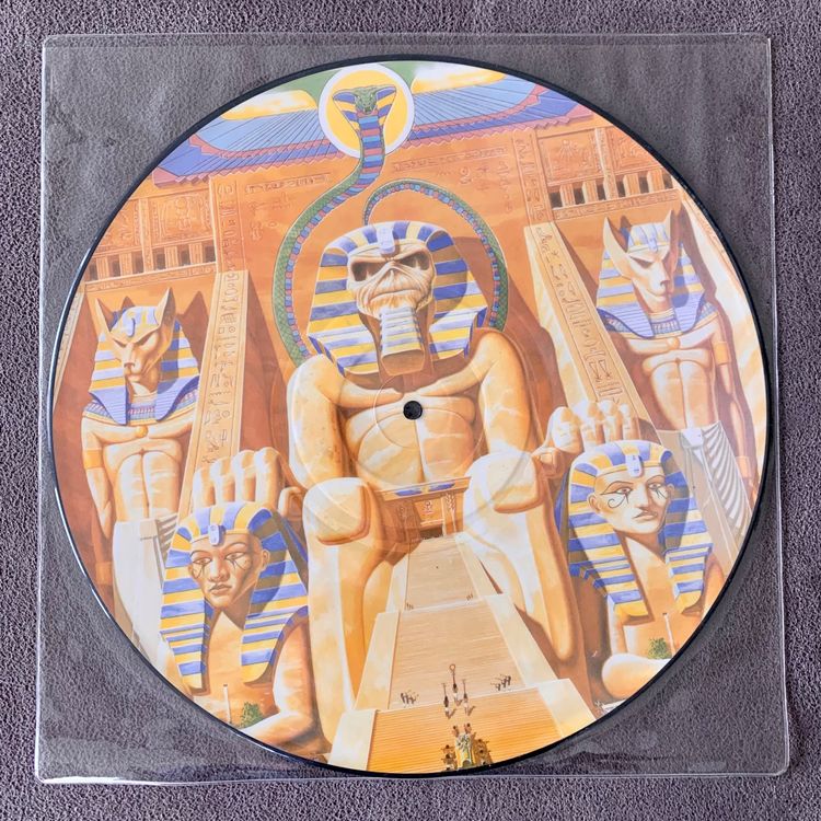 IRON MAIDEN „POWERSLAVE“ VINYL LP PICTURE DISC SEHR RAR! | Kaufen auf ...