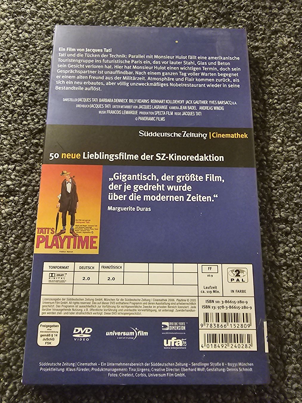 Tous les DVDs: Jacques Tati Playtime (22381) – D'occasion à Ruswil par jan_bxl5 1