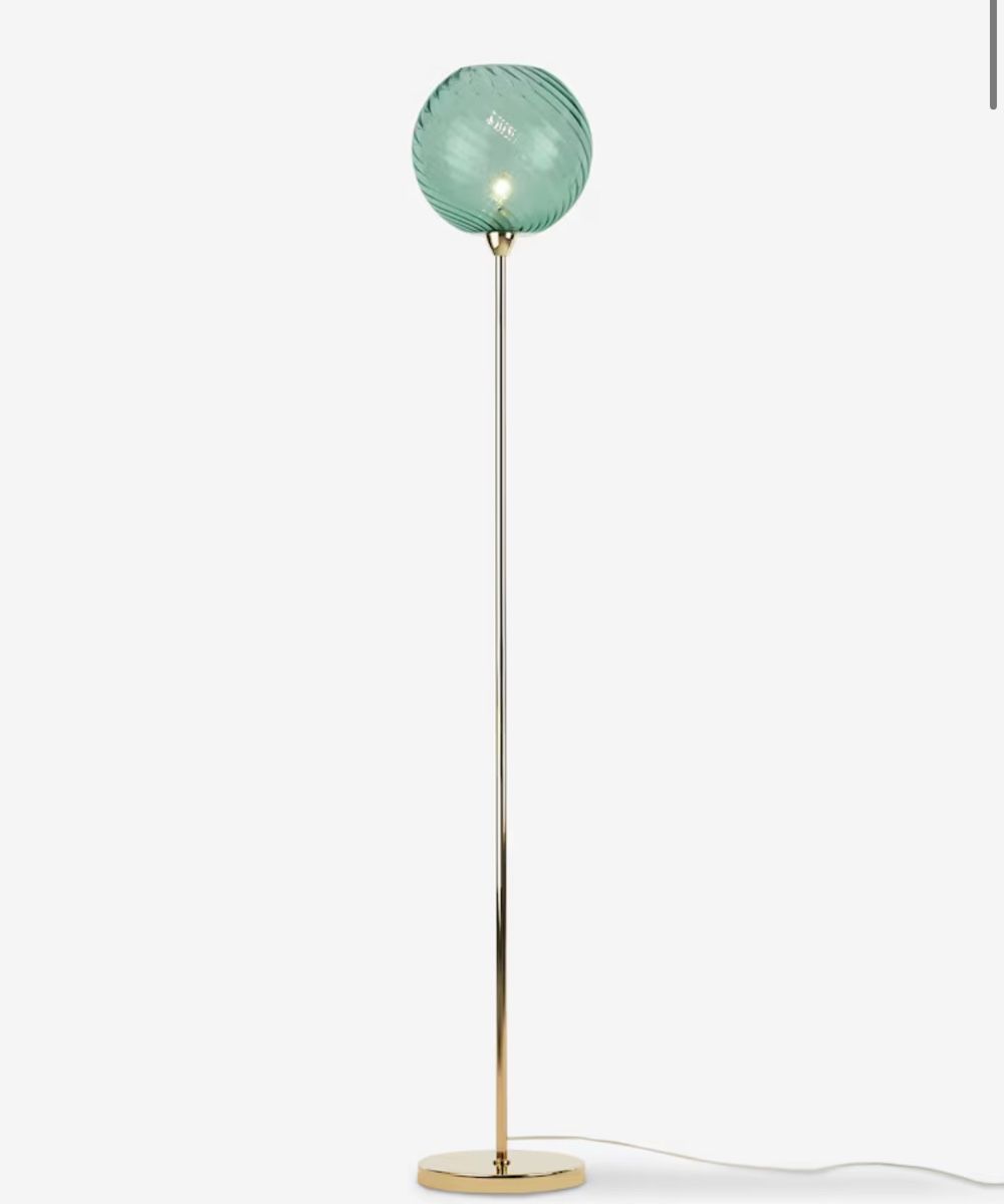 Lampen: Schöne Stehlampe in Gold und Blau – Neu (gemäss Beschreibung) aus Oberentfelden von ana_s526 1