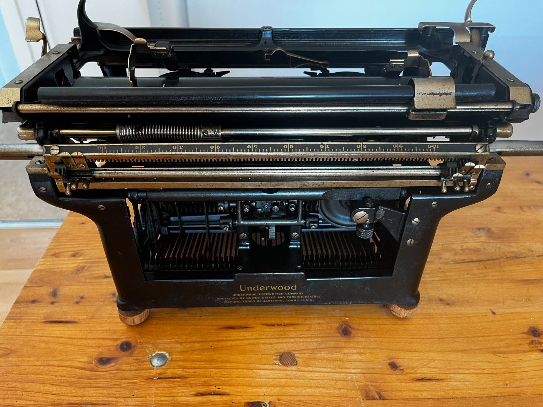 Underwood Machines à écrire: Underwood Typ 12 – D'occasion à Villmergen par th3th3 4