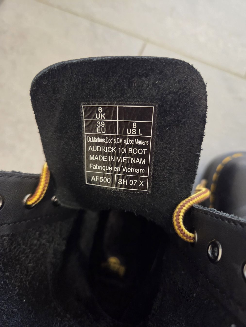 Dr. Martens Scarpe da donna: Dr. Martens Audrick Gr. 39 - robuste Boots schwarz – Usato da Brugg AG venduto da Kitycity 2