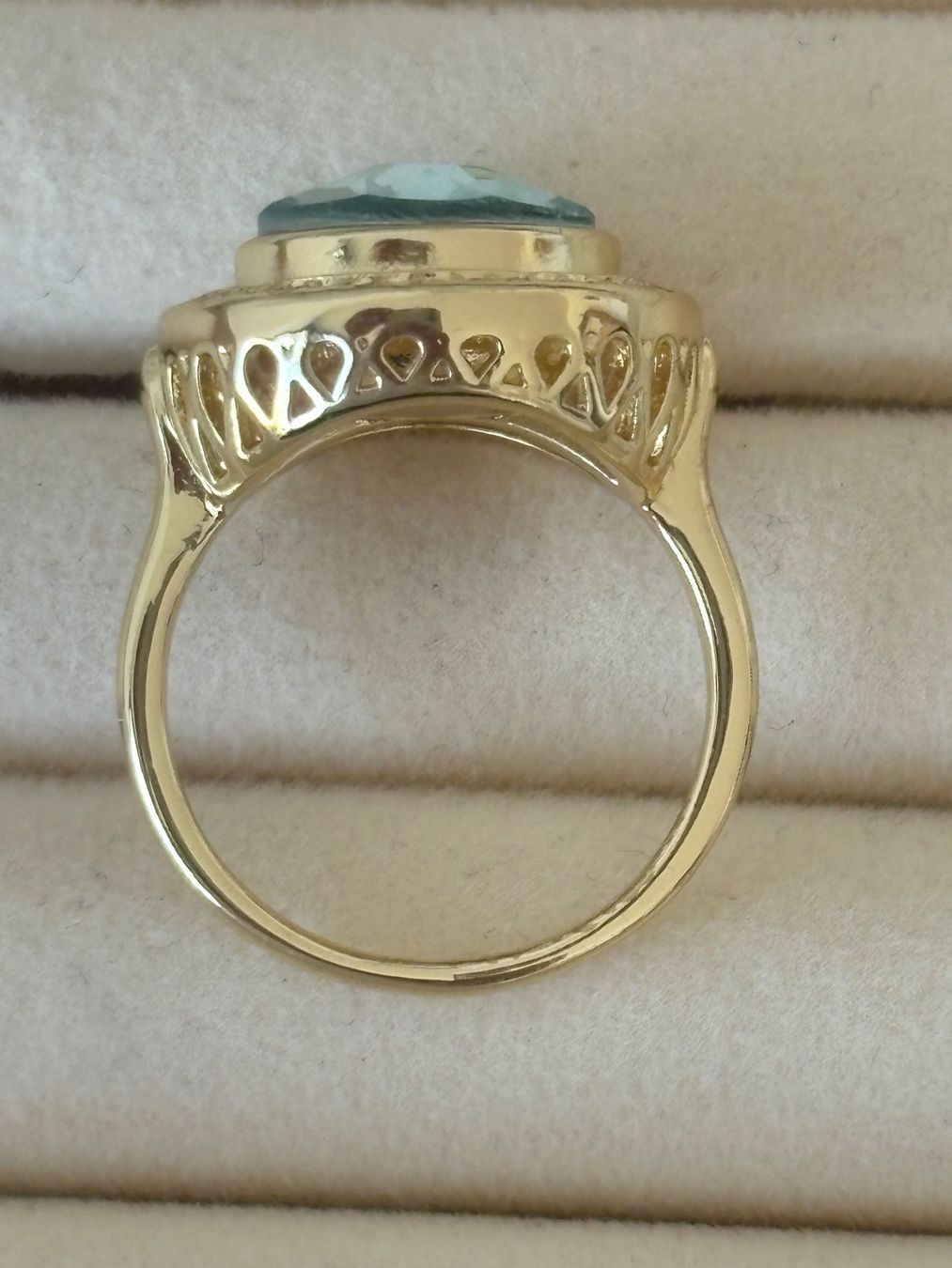 Anelli: Luxus Elegante Solitär gr: 19/9 Ring Farbe: Silver – Nuovo (secondo la descrizione) da Biel-Bienne venduto da Roserosse13 2