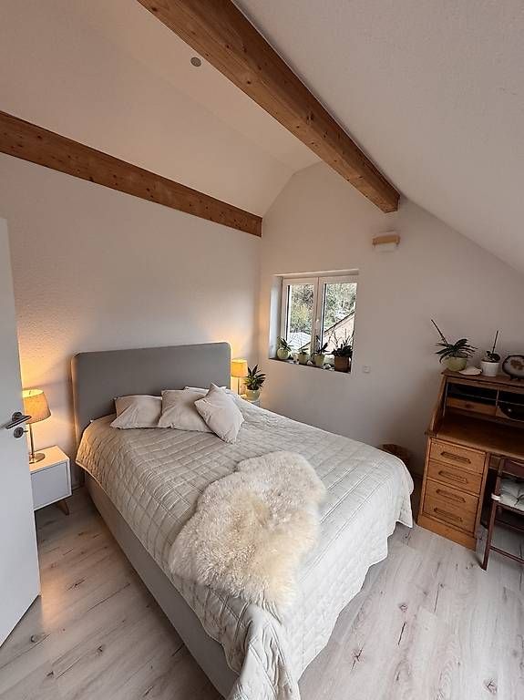 Lits: IKEA Dunvik Boxspringbett – D'occasion à Brünisried par com_qh88