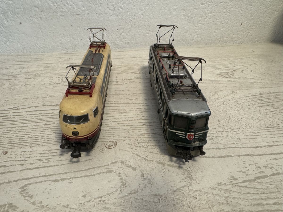 Märklin Modellini di ferrovie: märklin Fleischmann loks 2 stück – Usato da Zunzgen venduto da milesdavis76 3