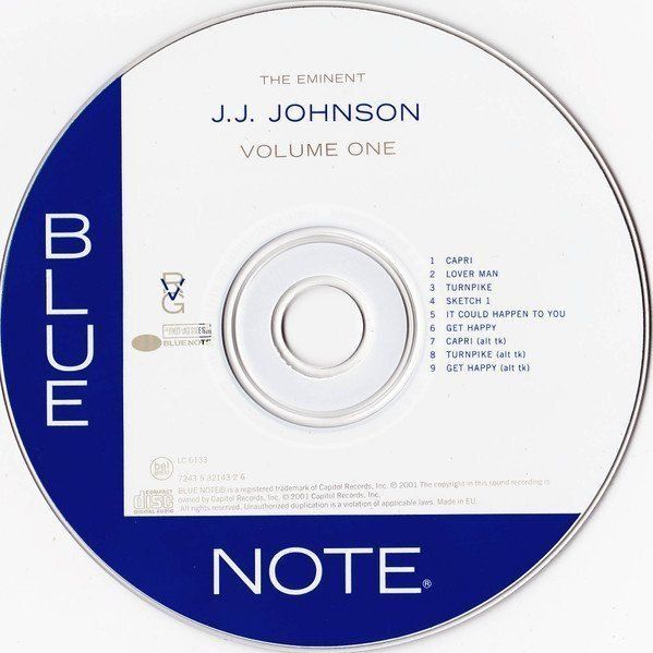 CDs: Jay Jay Johnson [BLUE NOTE] with Clifford Brown, John Lewis, – Gebraucht aus Unterbäch von gond 2