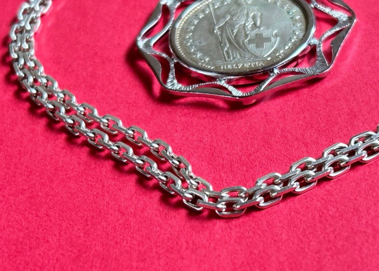 Catenine: Silberkette 2 Fränkler – Usato da Laufen venduto da Bellavitaboom 9