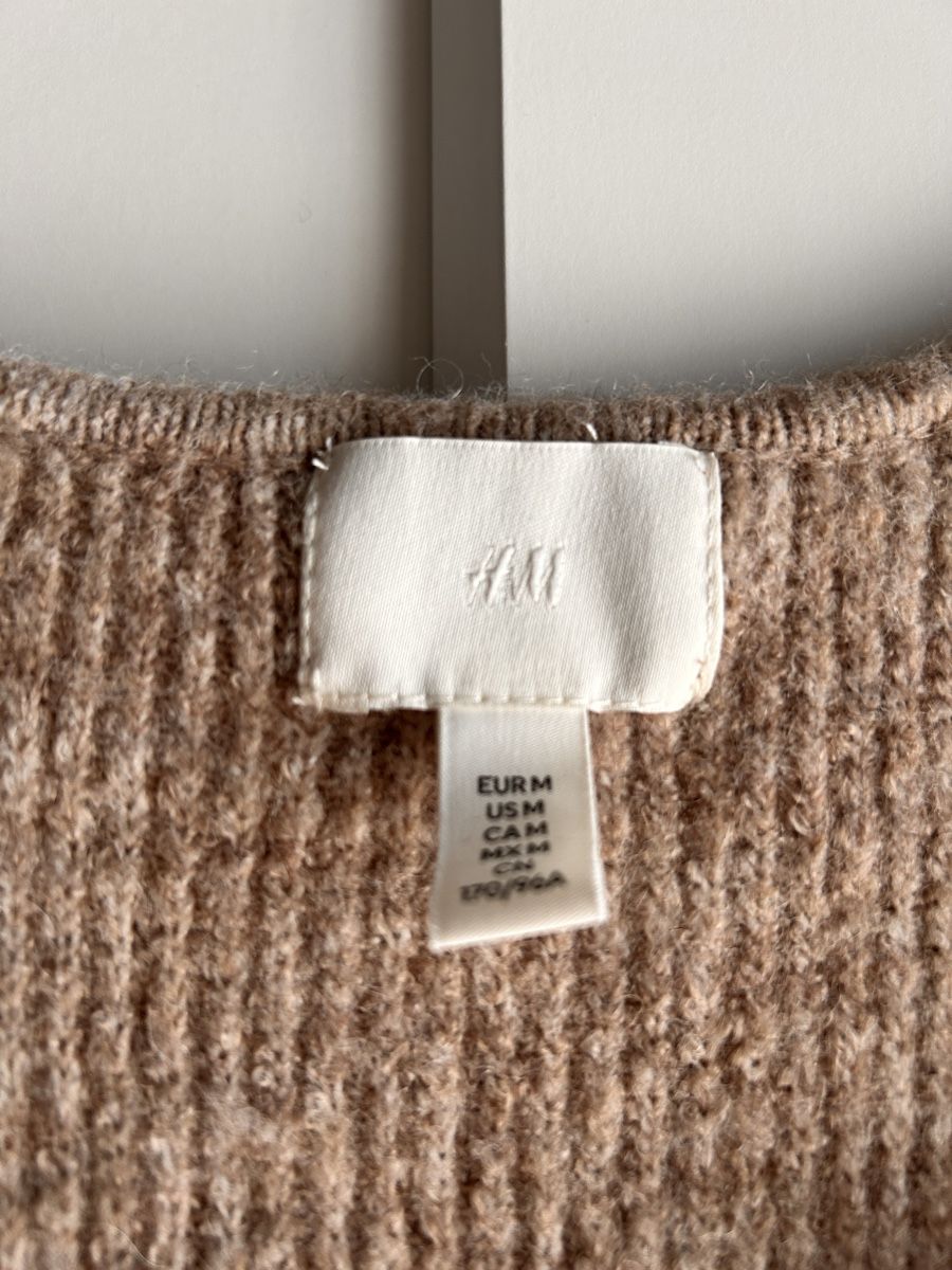 H&M Kleider: H&M Strickkleid Gr. M beige – Neu (gemäss Beschreibung) aus Schaffhausen von Lisalisa00 2