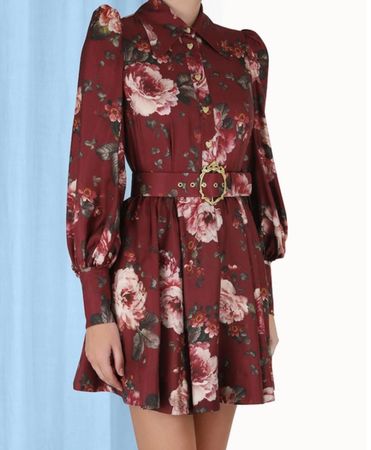 Zimmermann LUMINOSITY SHIRT DRESS *XS*
