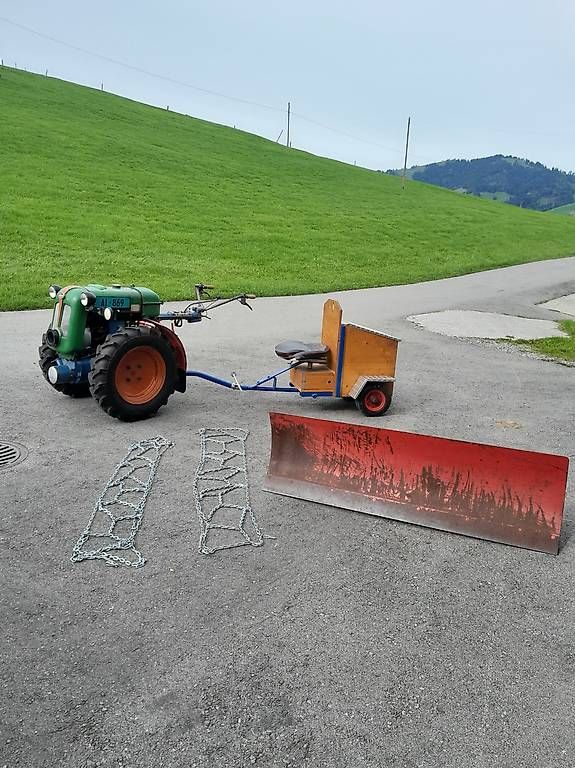 Traktoren: Rapid S-Super ab MFK mit Schneepflug  – Gebraucht aus Appenzell von marcel.r32 1
