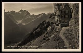 AK Aescher, Blick auf Seealpsee, Altmann
