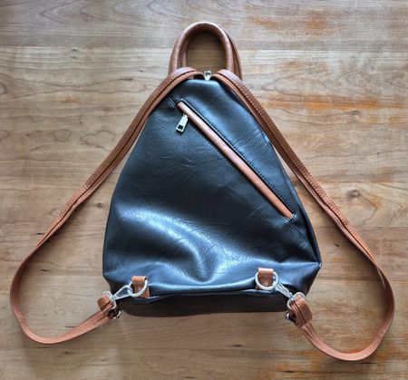 Kunstlederrucksack für Damen