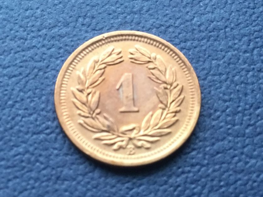 Tutti le monete: 1 Rappen 1925 Unzirkuliert stgl – Nuovo (secondo la descrizione) da St. Margrethen SG venduto da alfapeugeot10 3