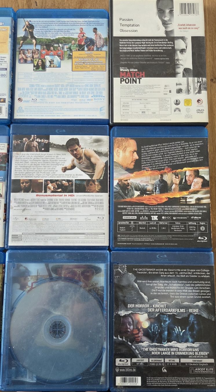 Tutti i DVDs: Blu-ray DVD  Filme Konvolut gebraucht – Usato da Worb venduto da pirelli_01 1