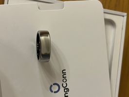 RingConn Smart Ring Gen 2 (Size 7, silver)