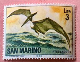 Briefmarken aus San Marino Urzeittiere Ungestempelt 