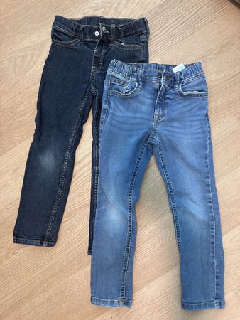 2er Pack Jeans 110 H&M Tom Tailor Top Zustand
