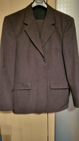 ELEGANTES DESIGNER ANZUG von SAYINLAR DUNKEL GRAU GR:52