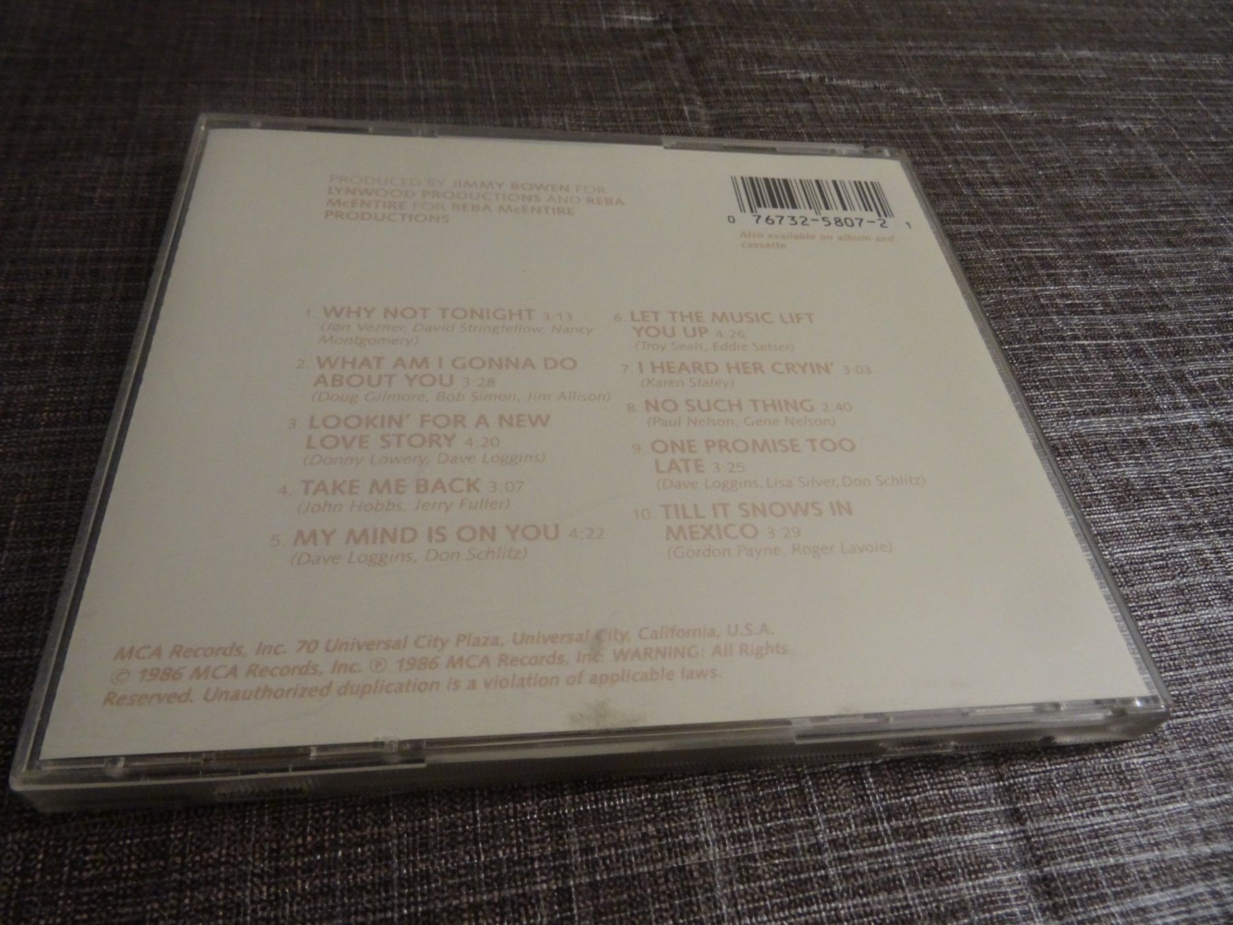 CD: Reba McEntire CD - What am I Gonna Do About You – Usato da Olten venduto da Disc-Ausverkauf 1