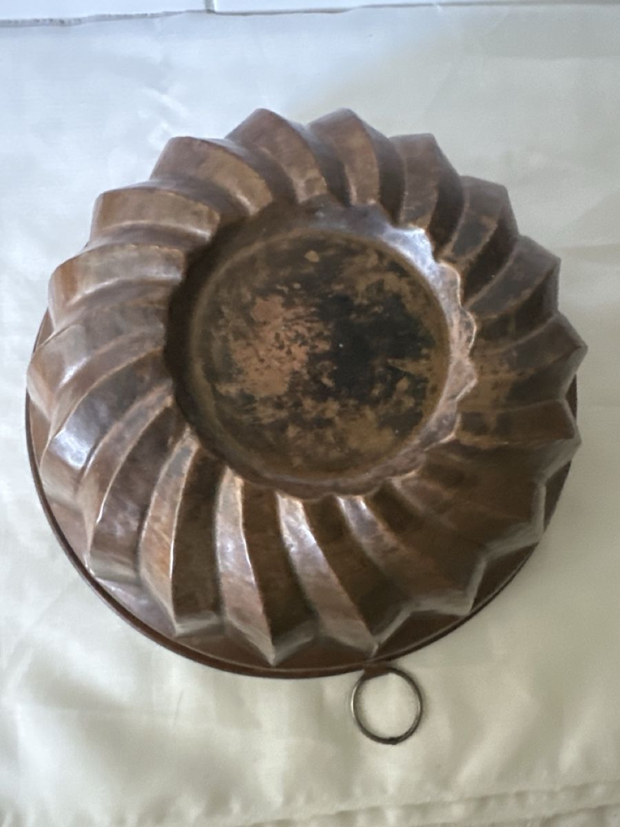 Teglie da forno: Backform aus Kupfer mit Ring ca.26 cm Durchmesser – Usato da Zürich venduto da Chaeffeler 2