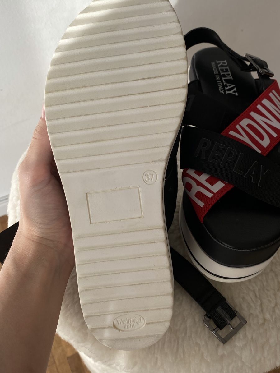Replay Damenschuhe: Replay Platform Sandals Size 37 – Neu (gemäss Beschreibung) aus Münchringen von loo_b7bd 3