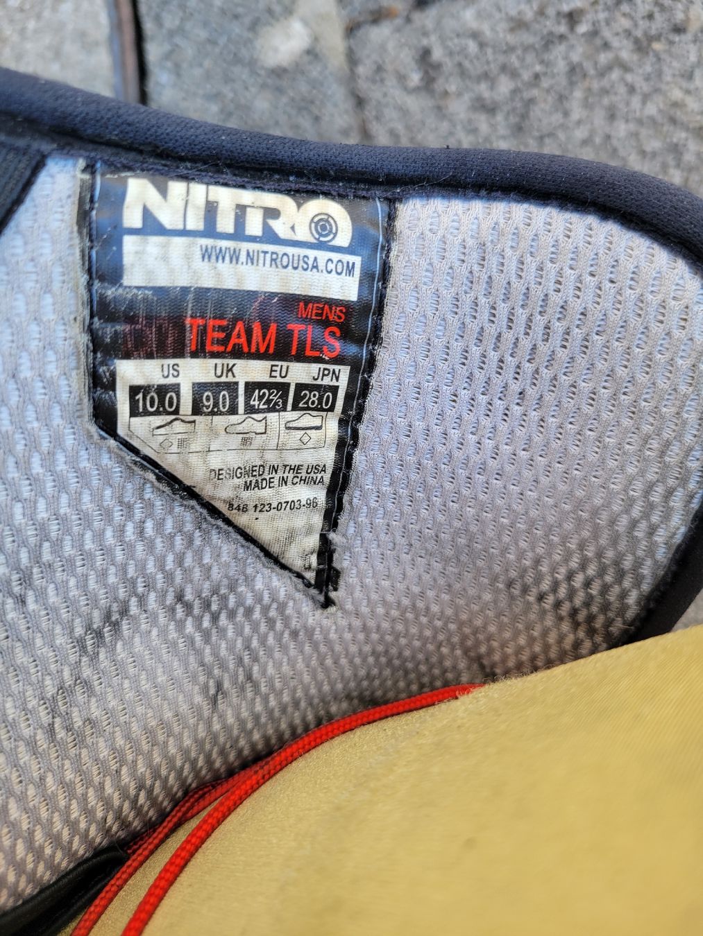 Snowboard Nitro Scarpe da uomo: Snowboardschuhe Nitro, Team LTS, Gr. 42 2/3 – Usato da Wiesendangen venduto da fred1corner 4