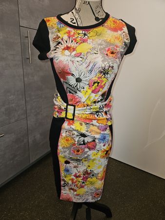 MARC CAIN SPORTS Kleid bunt Grösse N3 94% Baumwolle