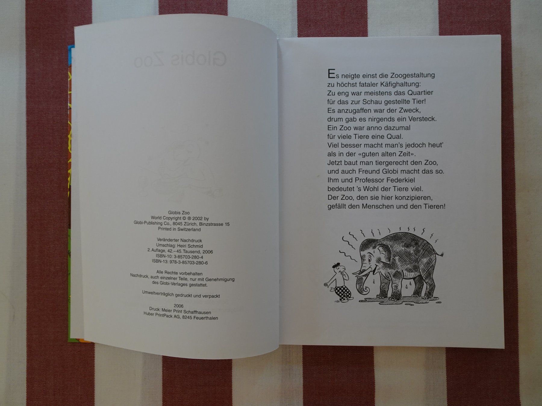 Fumetti: Globis Zoo - 2. Auflage 2006 - G1216 – Usato da Küssnacht am Rigi venduto da Bookslove 2