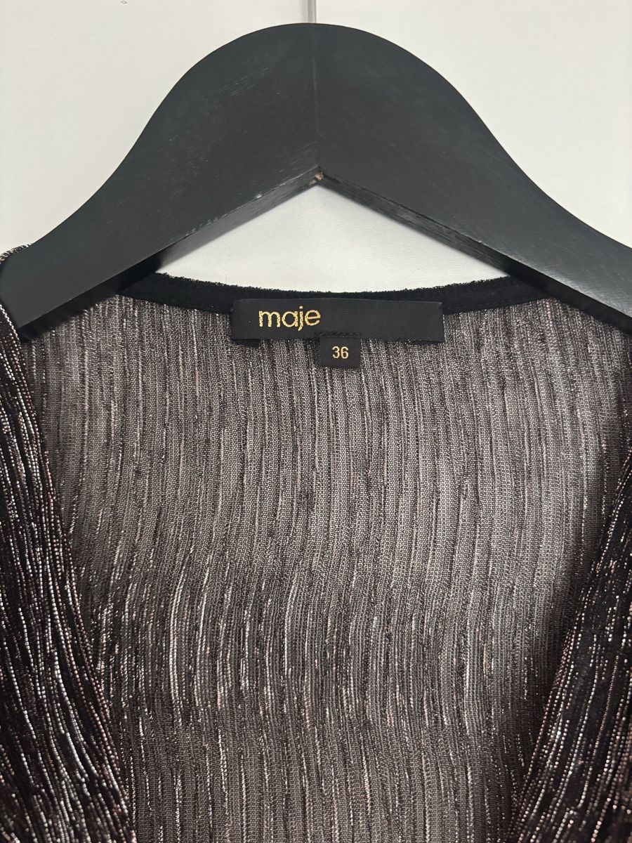 Maje Kleider: MAJE Fall Dress, size 36, Tiered Ruffle Midi - Chic! – Neu und originalverpackt aus Genève von Bella_909 7