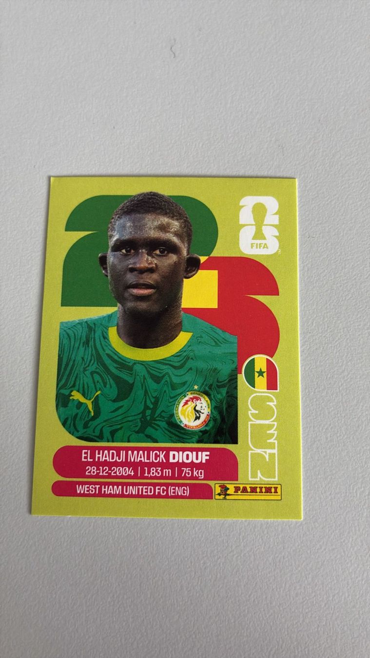 Panini Sammelbilder & Trading cards: Carte panini 2026 - SEN 7 – Neu (gemäss Beschreibung) aus La Neuveville von Ibo2300