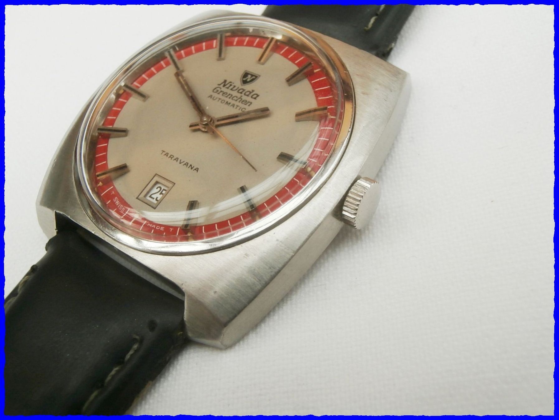 Nivada Orologi: NIVADA Grenchen Taravana Automatic - Top Zustand! – Usato da Worblaufen venduto da Re_mo81 1