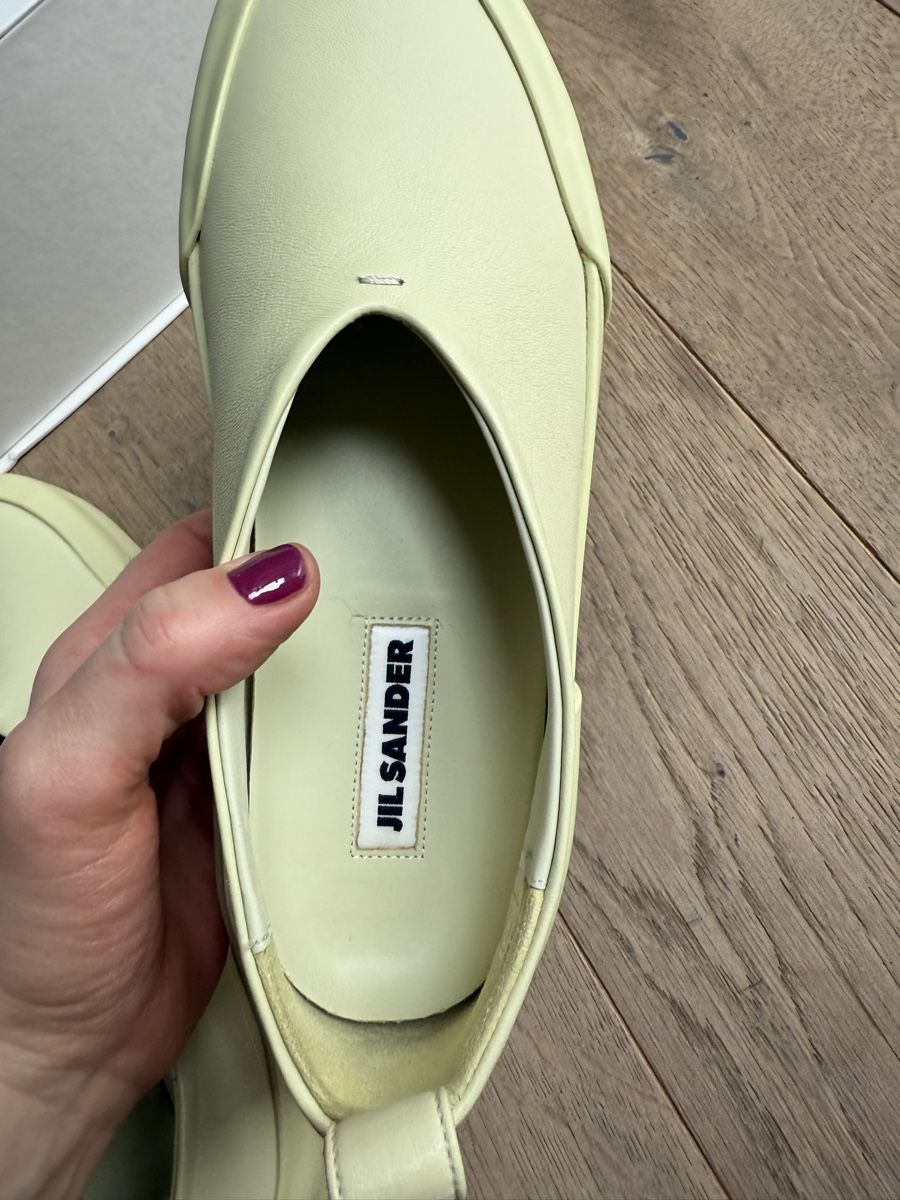 Jil Sander Scarpe da donna: New Jil Sander leather sneakers, 38 – Nuovo e nell'imballaggio originale da Zug venduto da Nat.yushkevich 2