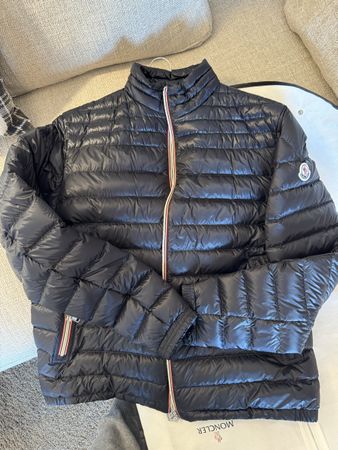 Moncler Daniel Jacket Blue Size 5 Like New Full Set+Invoice