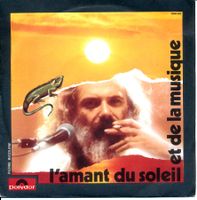 GEORGES MOUSTAKI - L'AMANT DU SOLEIL (7'' Vinyl Single VG)