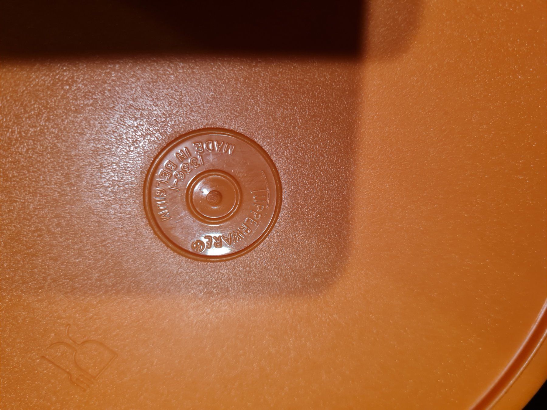 Tupperware Contenitori & Simili: Original 2Tupperware Aufbewahrungsbehälter Orange - Blau – Usato da Münsingen venduto da Cuci31 4