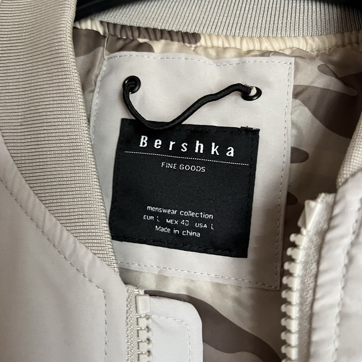 Bershka Giacche: Veste Bershka bomber gris - Taille L – Usato da Marin-Epagnier venduto da SuziManu 1