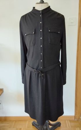 Kleid Windsor 44 Wolle schwarz
