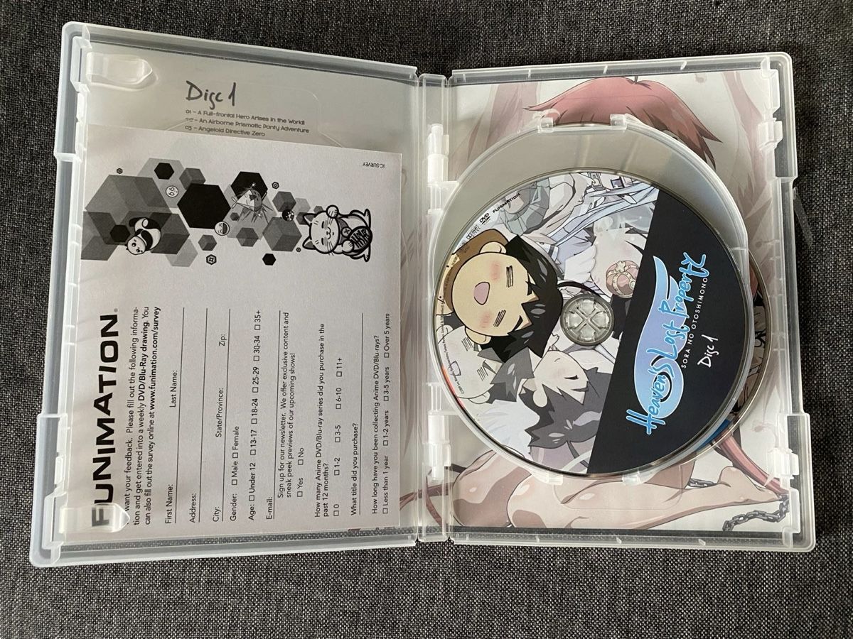 Tutti i DVDs: Heavens Lost Property Anime Bluray – Usato da Ringgenberg BE venduto da Republic_Of_Gamers 2