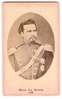 Fotografie Portrait Ludwig II. König vo