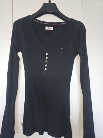 Tommy Hilfiger Shirt, Grösse M, Schwarz, Top Zustand!