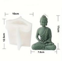 Giessform Silikonform Buddha
