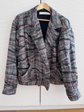 Veste IRO multicolore avec ceinture taille 40, neuve!