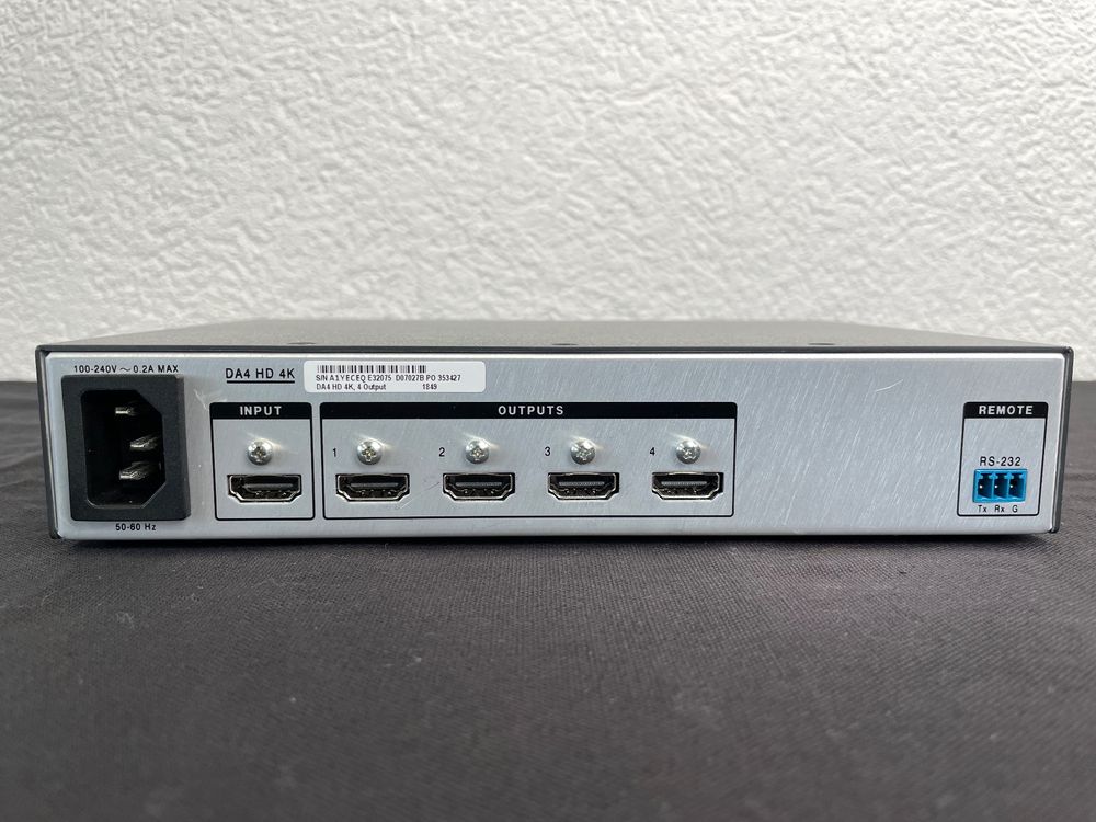 Extron DA4 HD 4K Kaufen auf Ricardo