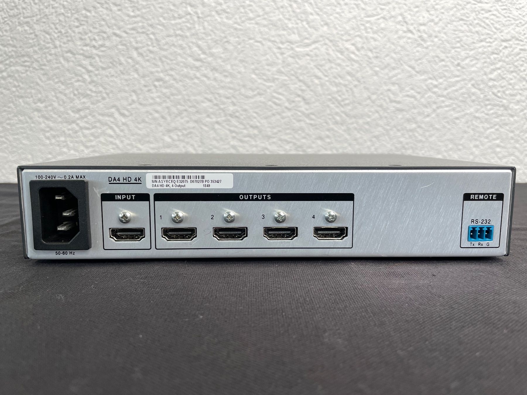 Home Cinema: Extron DA4 HD 4K – Usato da Bern venduto da NIKA-SYSTEMS 2