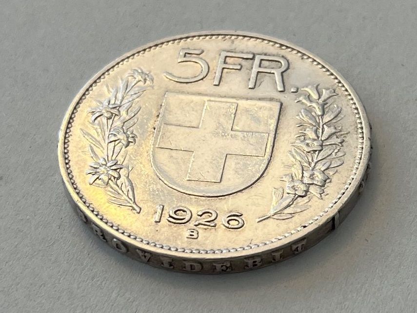 Tutti le monete: 5 Franken 1926, Vorzüglich!!! – Usato da Tägerwilen venduto da Beata1sager 7