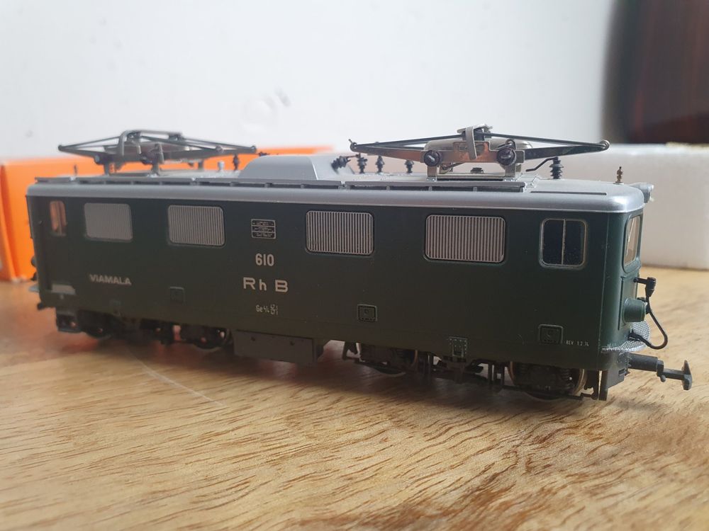 Bemo H0m - 1258126 - Locomotive électrique - Ge 4/4 II, 616