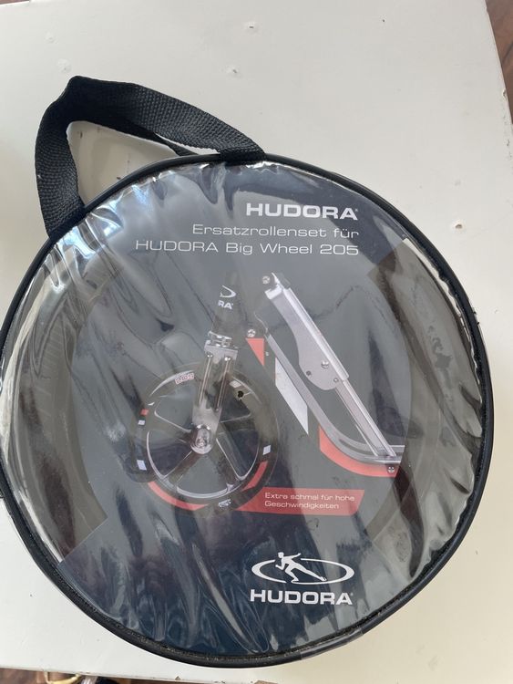 Hudora Reservewielen Big Wheel 205mm - Set Van 2 PU Wielen Met ABEC 5 Lagering