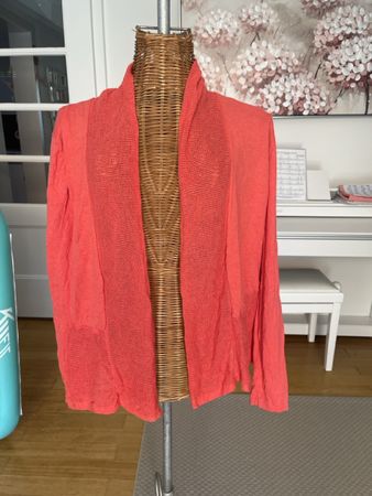 Jäggli Nile, mit Strickdetails, Korall, L